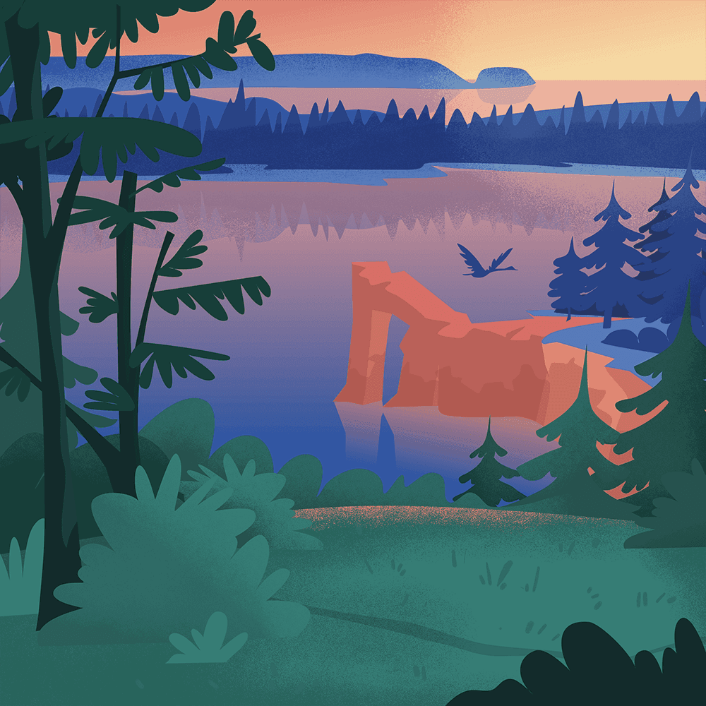 Camping at Sleeping Giant