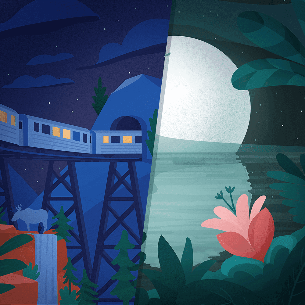 Ride to Moonlit Lake